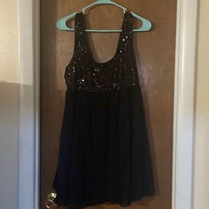 Sparkly Black Dress (For Women)